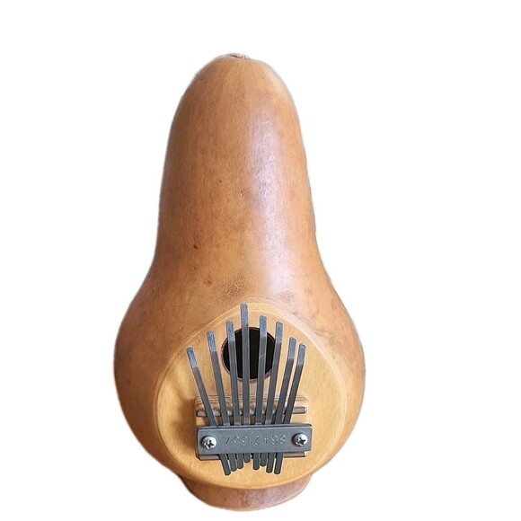 VTG Calabash Gourd Wood 8 Eight Key Mbira/Kalimba/Thumb Piano instrument African - Picture 2 of 12